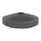Vestil DRUM RECYCLING LID FLAPS 55 GAL BLACK UNIVERSAL DC-P-55-CANF-UF-BK - alternate 1